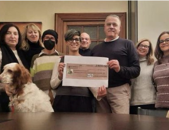 Donati 2.500 €  da ‘Amici’ di Laura Messori.
