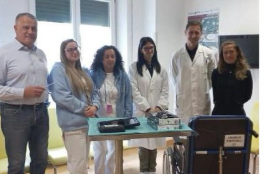 Attrezzature per l’Ospedale di Guastalla.