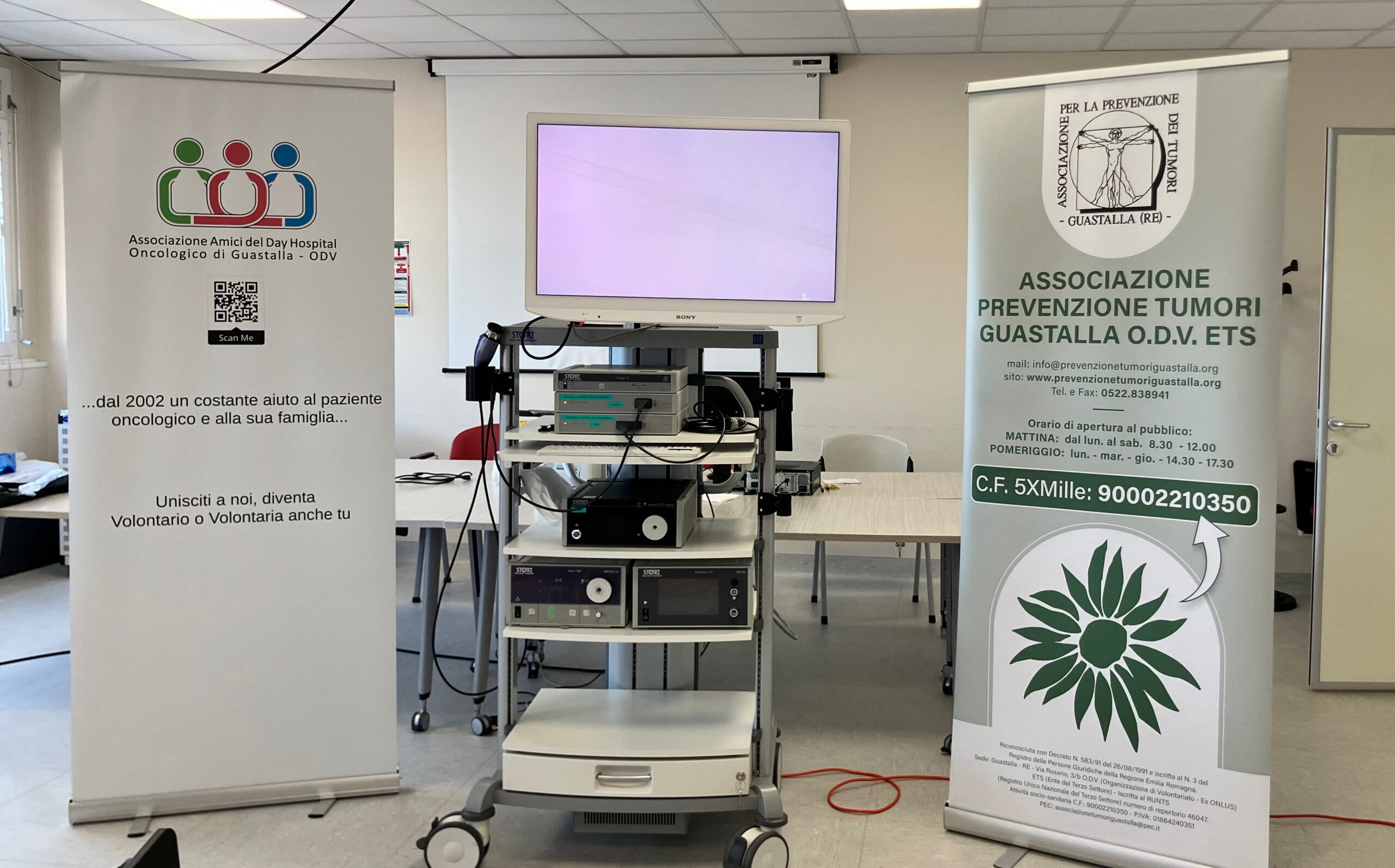 Donata “Colonna video laparoscopica 4K ” all’Ospedale Civile di Guastalla